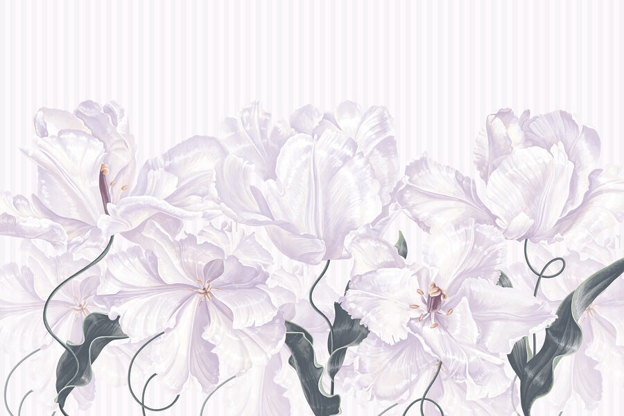 Soft blooms in delicate harmony