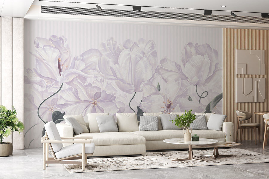 Soft blooms in delicate harmony