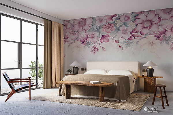 Floral elegance in soft pastels. Floral elegance in soft pastels.
