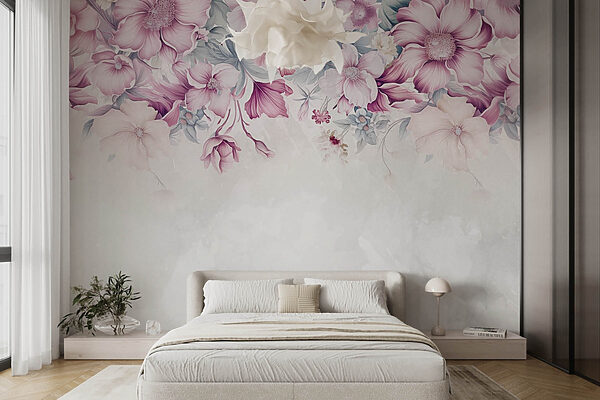 Floral elegance in soft pastels. Floral elegance in soft pastels.