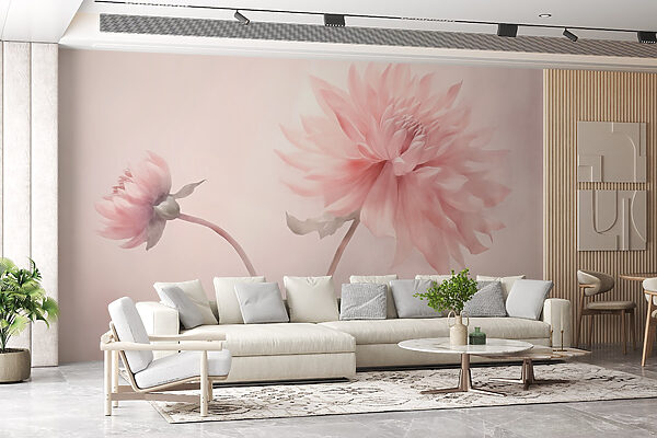 Soft petals in gentle hues Soft petals in gentle hues