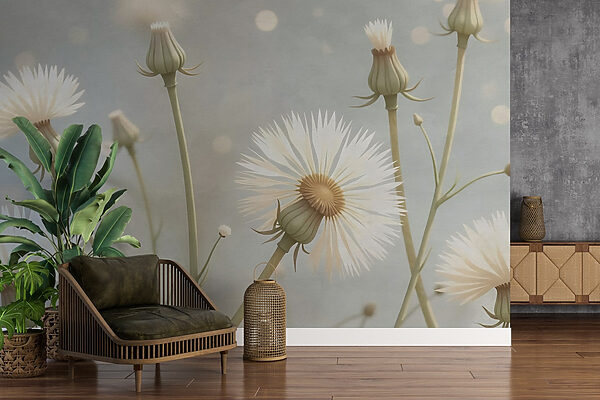 Delicate flowers in soft hues Delicate flowers in soft hues