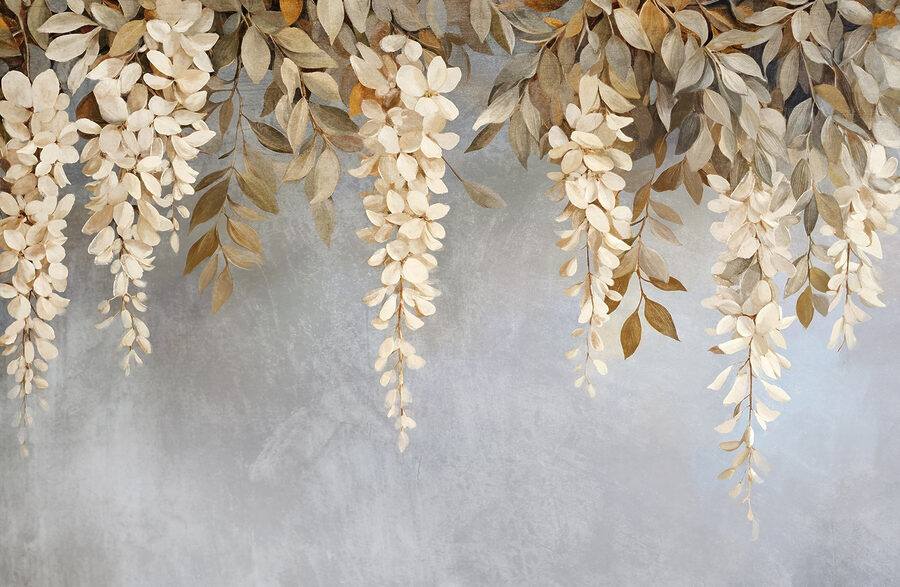 Delicate leaves cascade beautifully down.