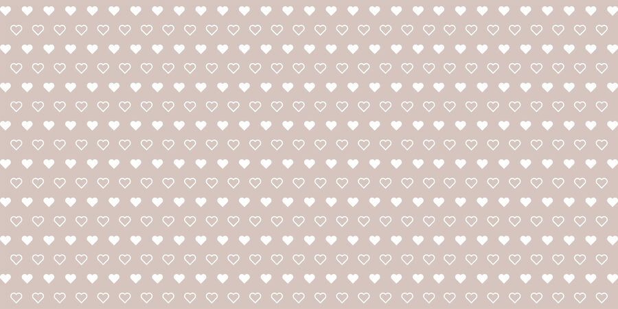 Pattern of hearts on a beige background Pattern of hearts on a beige background
