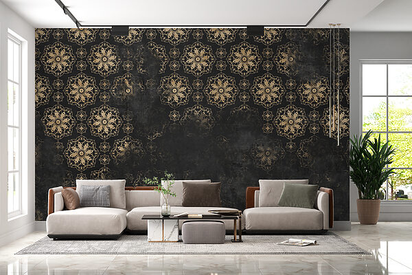 Intricate patterns on a dark background w02551pig6r 600x400 - Intricate patterns on a dark background