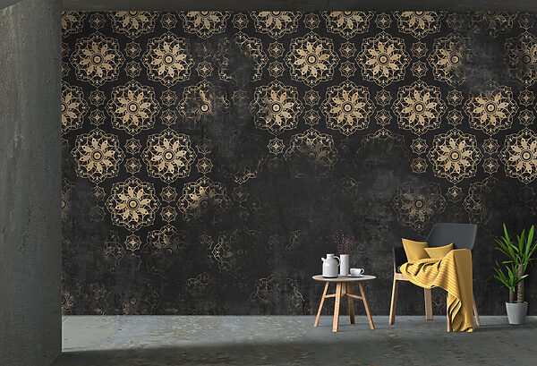 Intricate patterns on a dark background w02551pih6mr 600x409 - Intricate patterns on a dark background