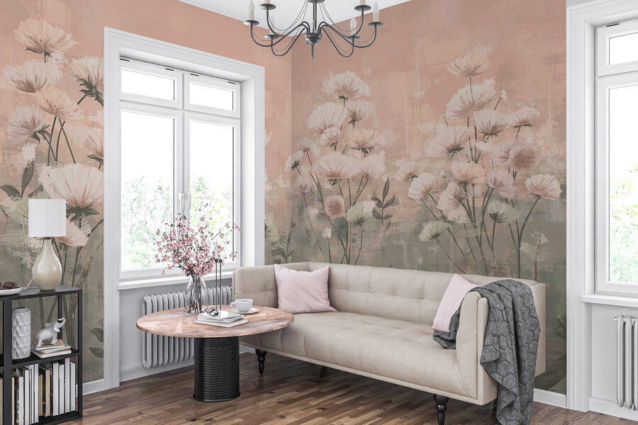 Delicate blooms in soft hues. Delicate blooms in soft hues.