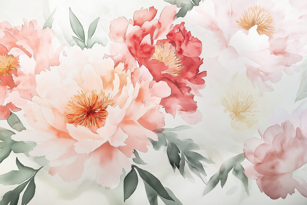 Beautiful blooms in soft hues. Beautiful blooms in soft hues.