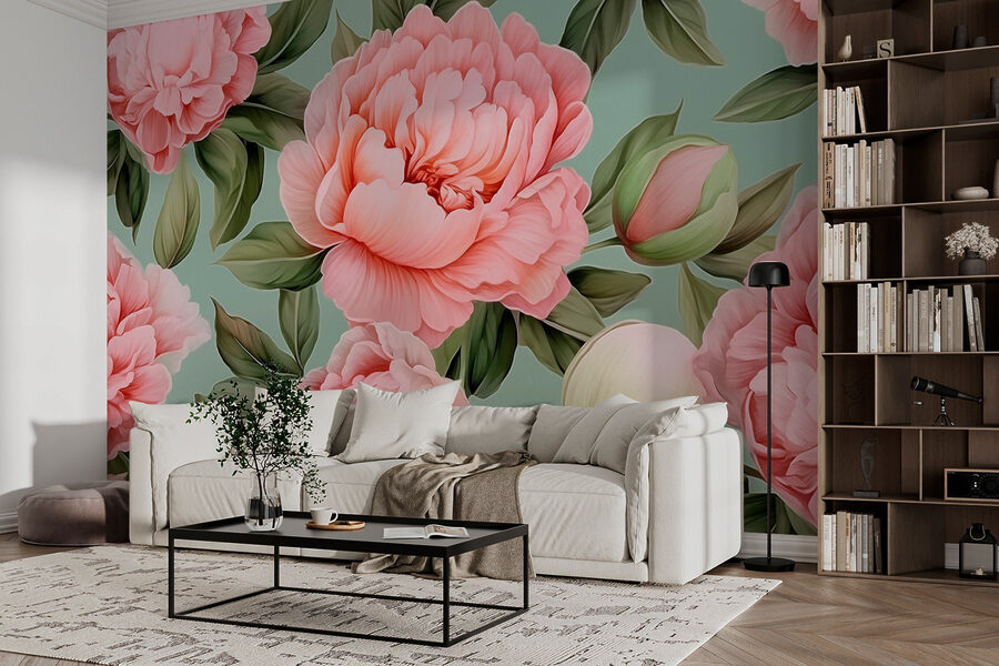 Beautiful blooms in soft pastel hues