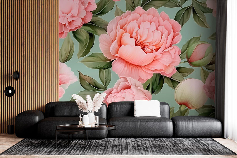Beautiful blooms in soft pastel hues
