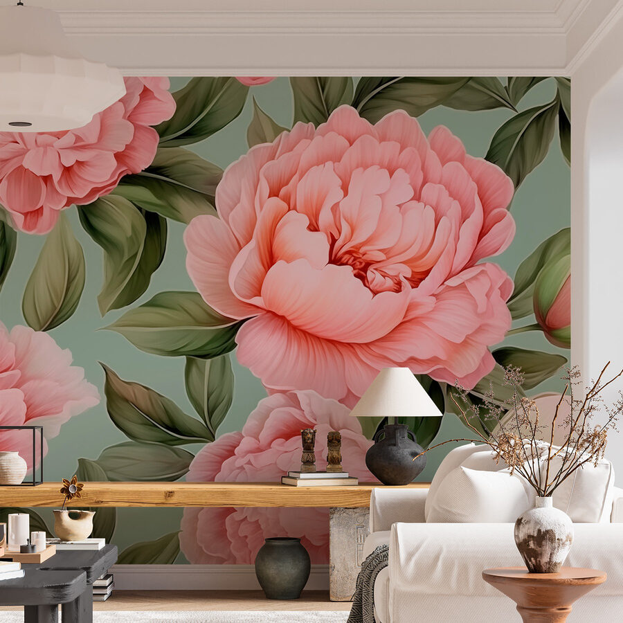Beautiful blooms in soft pastel hues