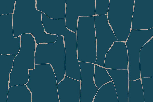 Blue and white crack pattern Blue and white crack pattern