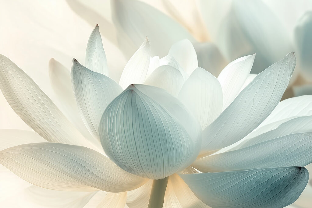 Delicate petals in soft pastel hues Delicate petals in soft pastel hues