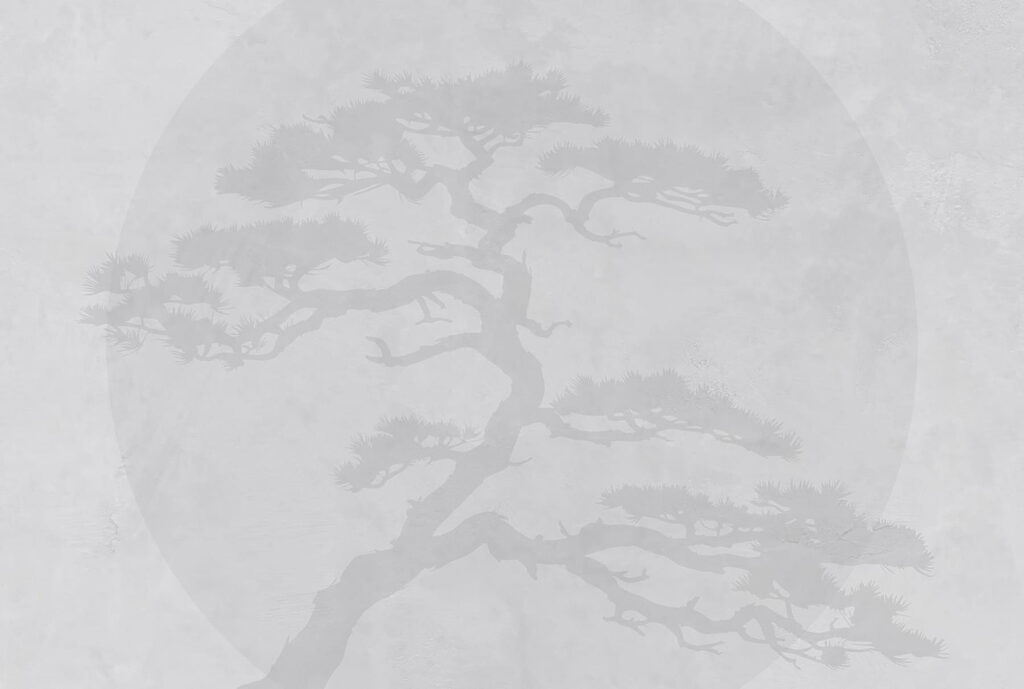 Tree with branches on a white background Tree with branches on a white background