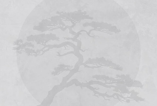 Tree with branches on a white background Tree with branches on a white background