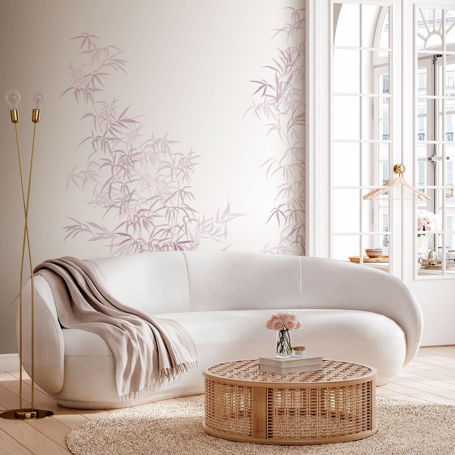 Wall murals Plant with leaves on it