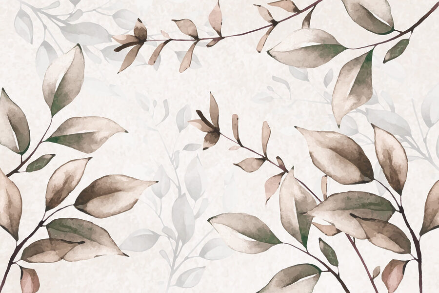 Wall murals Soft hues of nature’s elegance - Image 3