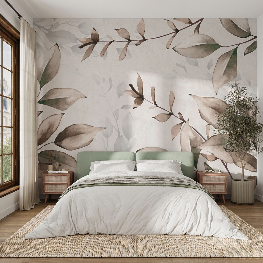 Wall murals Soft hues of nature’s elegance - Image 2