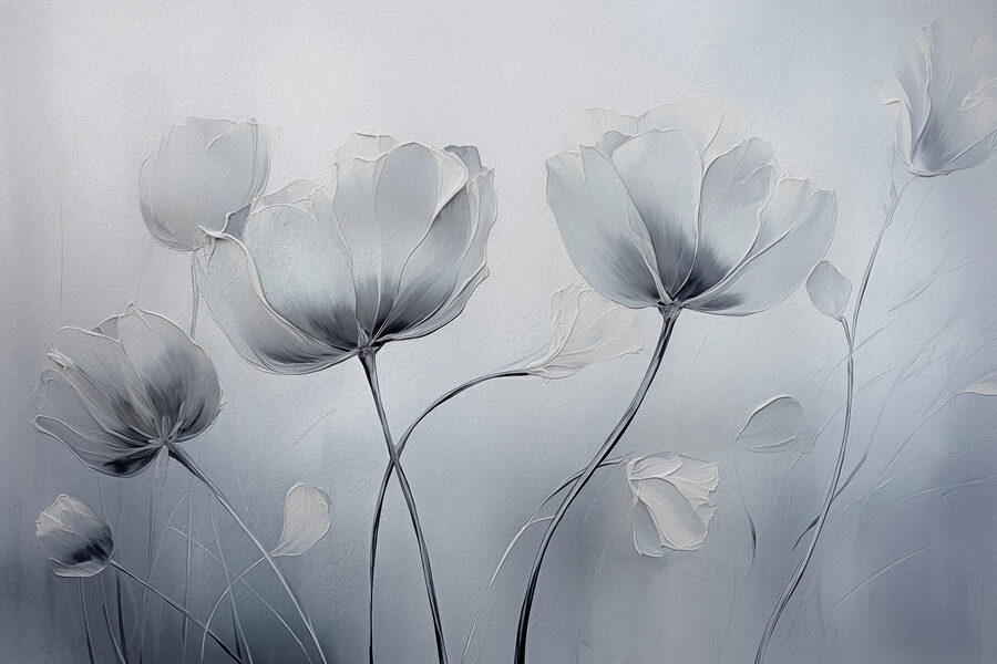 Delicate blossoms in soft hues Delicate blossoms in soft hues