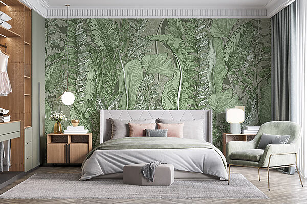 Nature’s harmony in leafy patterns Nature’s harmony in leafy patterns