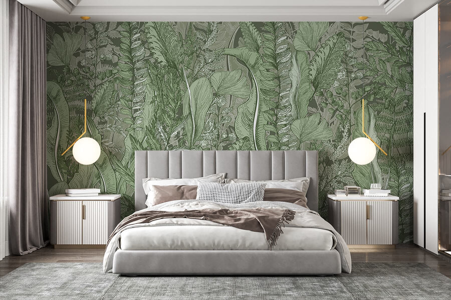 Nature’s harmony in leafy patterns