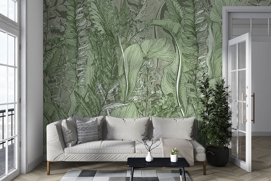 Nature’s harmony in leafy patterns