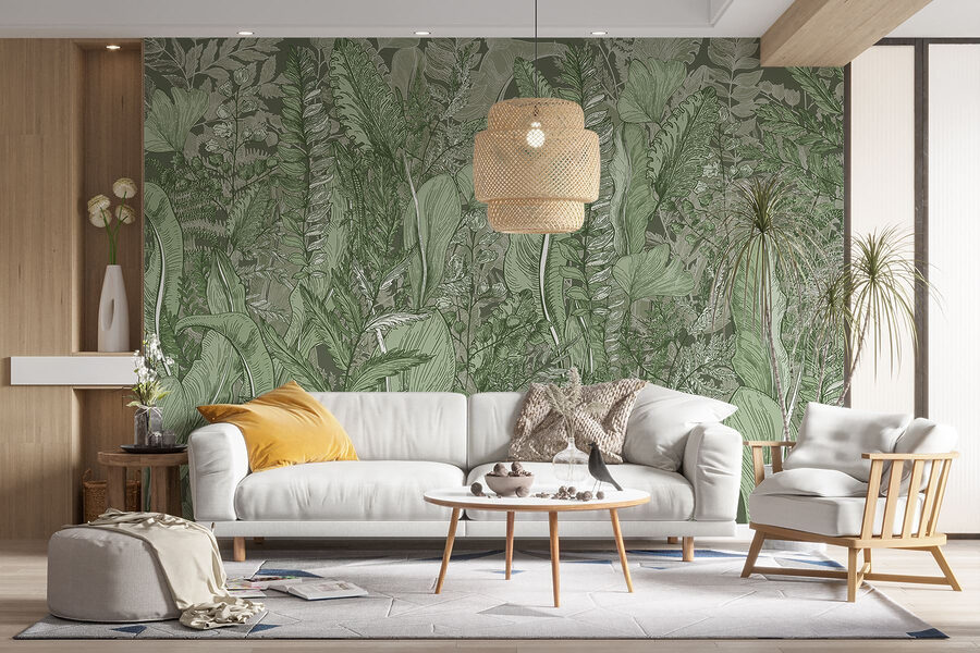 Nature’s harmony in leafy patterns