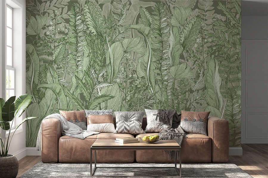 Nature’s harmony in leafy patterns