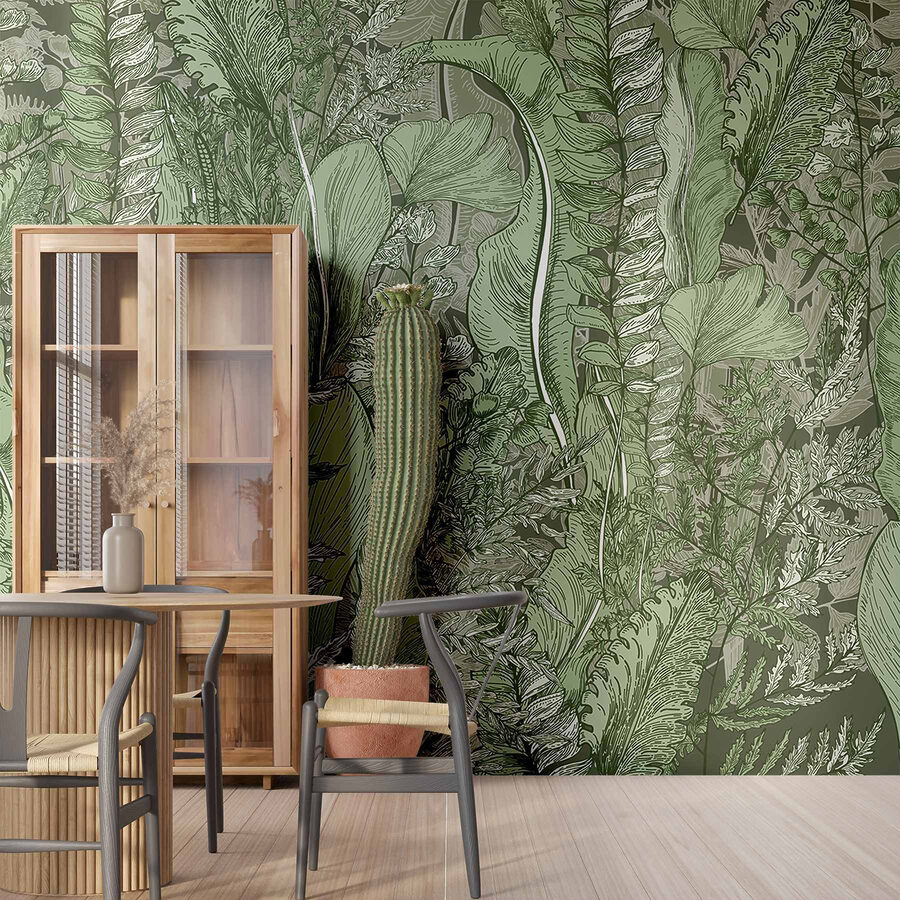Nature’s harmony in leafy patterns