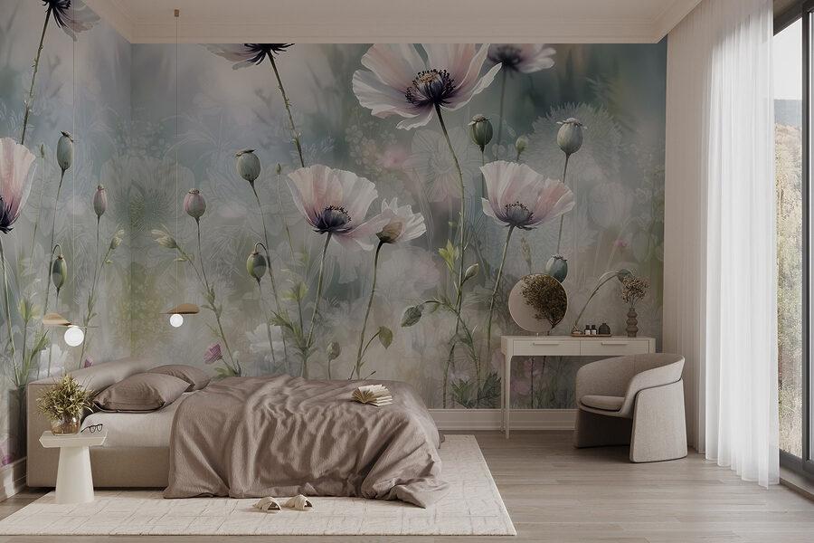 Delicate blooms in soft hues. Delicate blooms in soft hues.