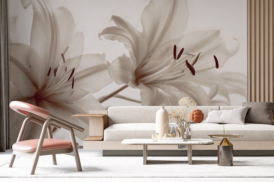 Soft blooms in gentle hues. Soft blooms in gentle hues.