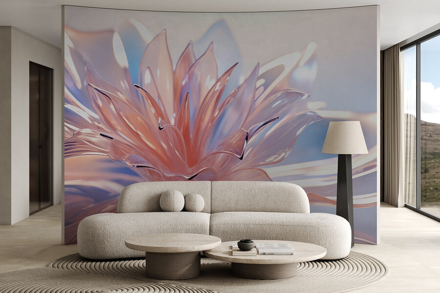 Delicate petals in soft hues