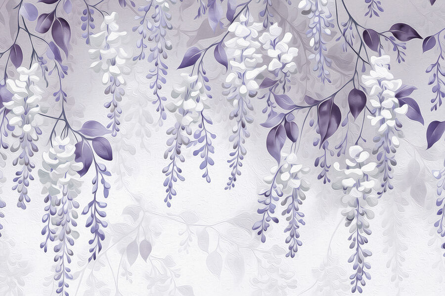 Delicate blooms in soft hues