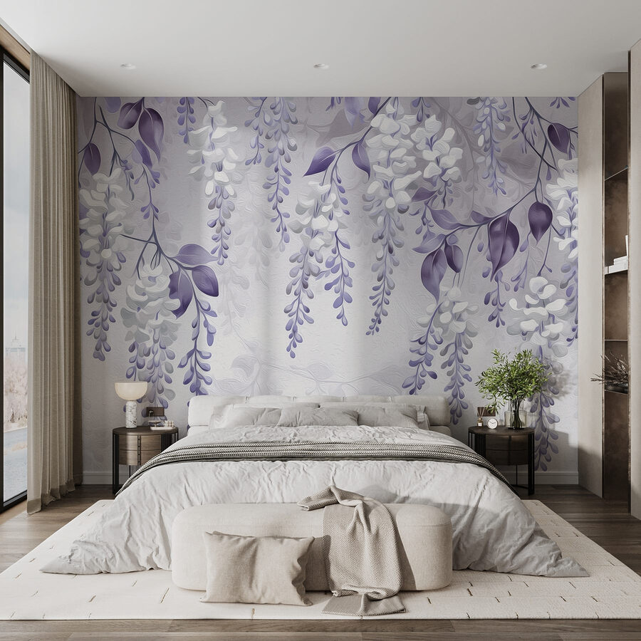 Delicate blooms in soft hues