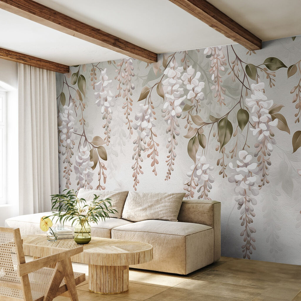 Delicate floral arrangement in soft hues Delicate floral arrangement in soft hues