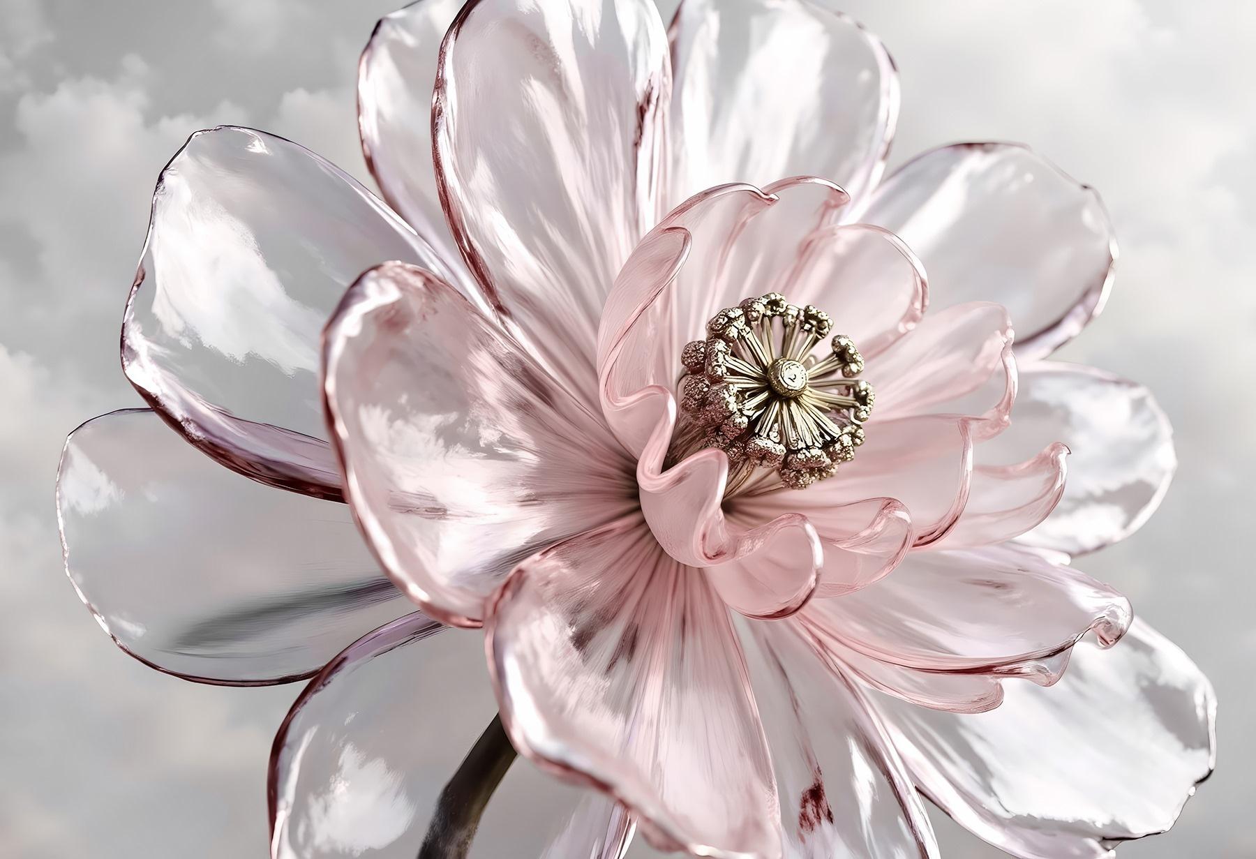 Delicate bloom captured in perfection