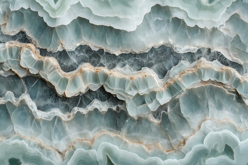 Serene layers of natural stone Serene layers of natural stone