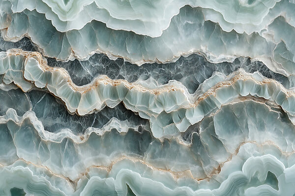 Serene layers of natural stone Serene layers of natural stone