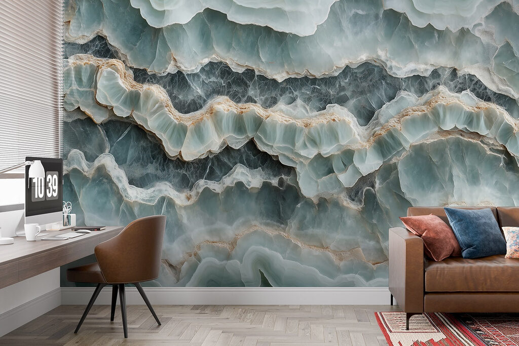 Serene layers of natural stone Serene layers of natural stone