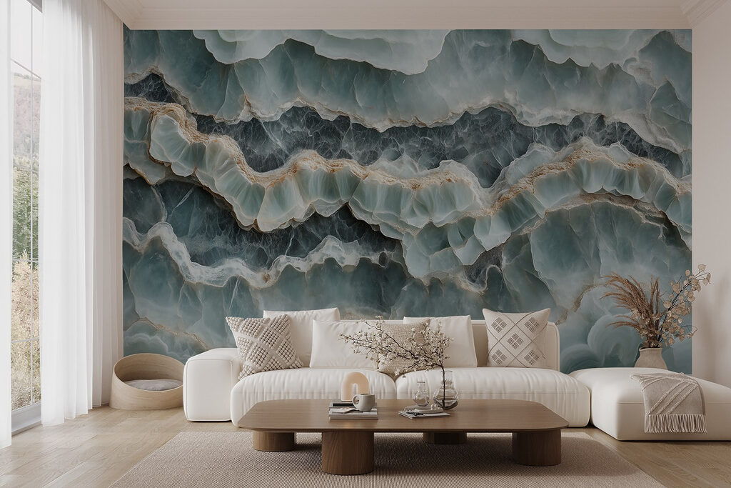 Serene layers of natural stone Serene layers of natural stone