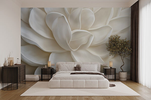 Soft petals in gentle layers. Soft petals in gentle layers.