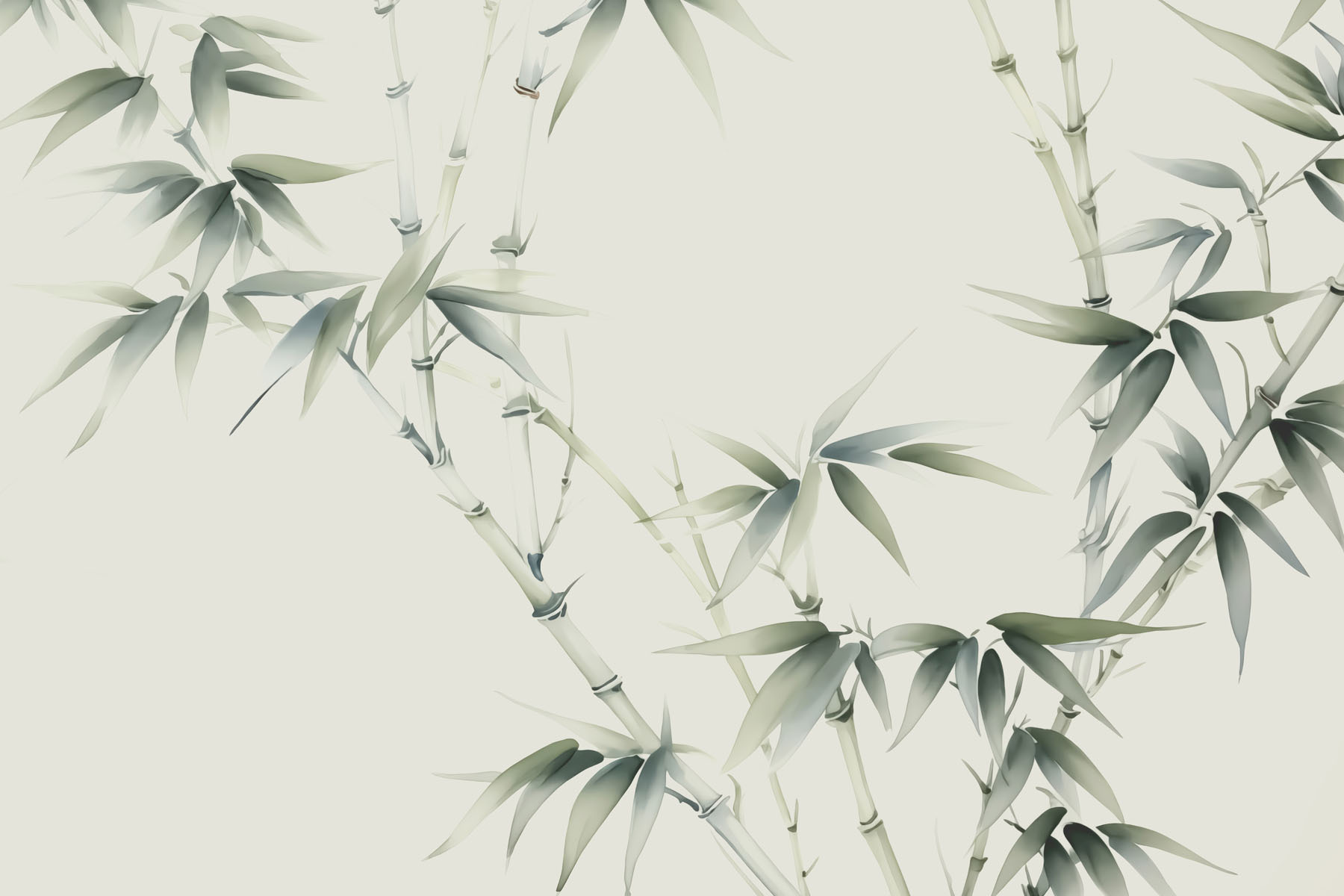 Natural elegance in bamboo arrangement