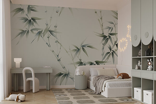 Natural elegance in bamboo arrangement