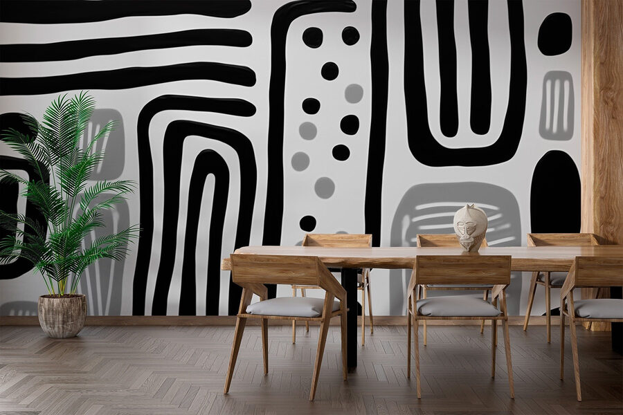 Black and white pattern