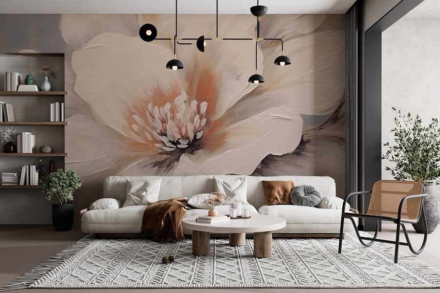 Delicate petals in soft hues