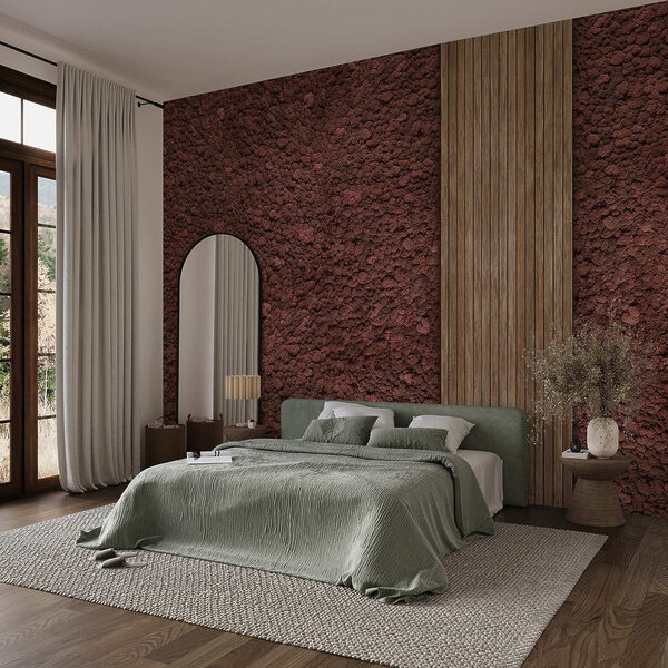 Brown carpet with a wood plank Brown carpet with a wood plank