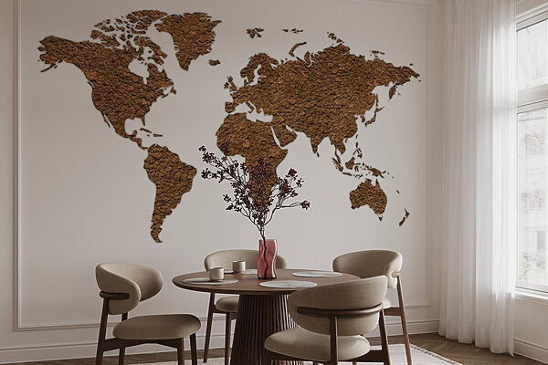 Map of the world Map of the world
