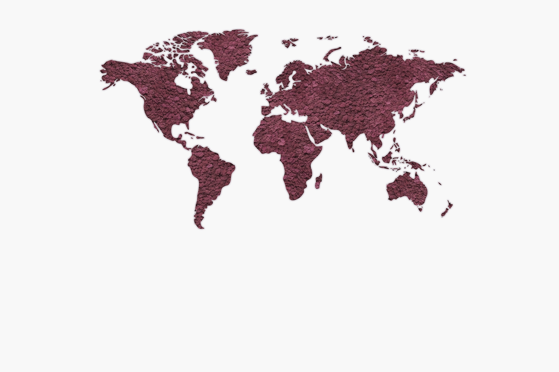 Map of the world Map of the world