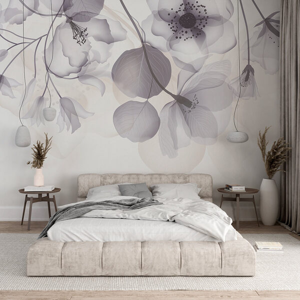Delicate floral arrangement in soft tones Delicate floral arrangement in soft tones