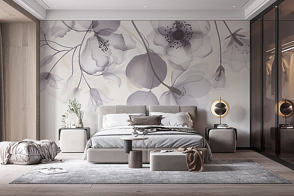 Delicate floral arrangement in soft tones Delicate floral arrangement in soft tones